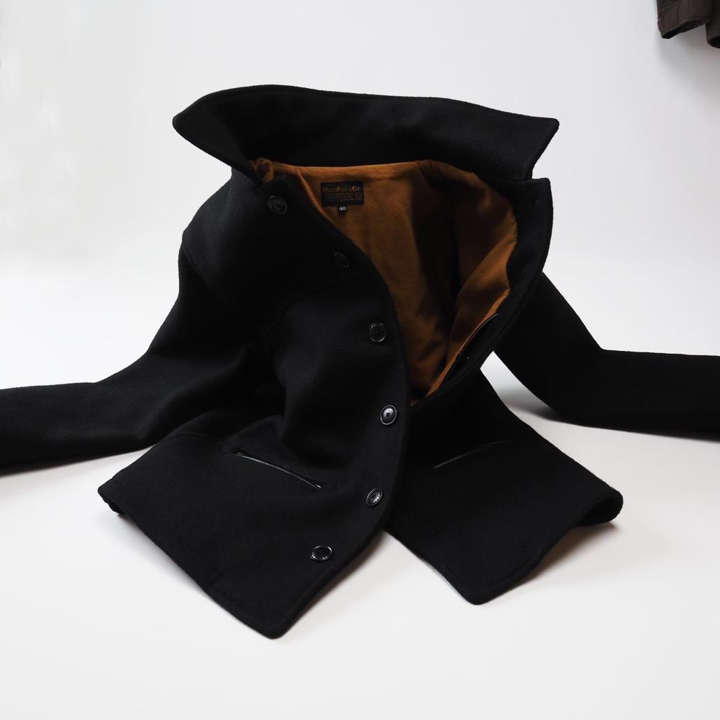 自立級肉厚 WEST RIDE HEAVY MELTON WARD JACKET