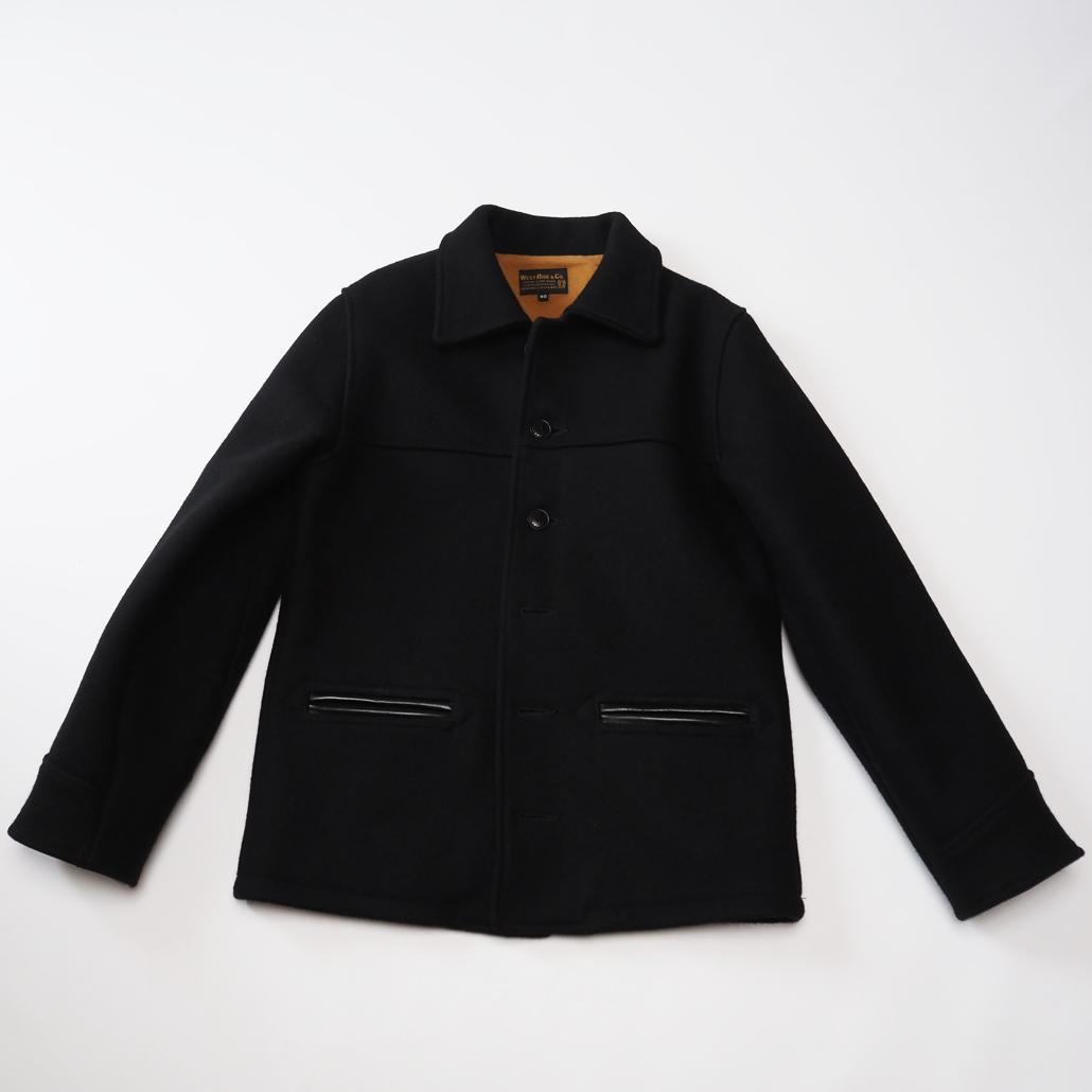 自立級肉厚 WEST RIDE HEAVY MELTON WARD JACKET