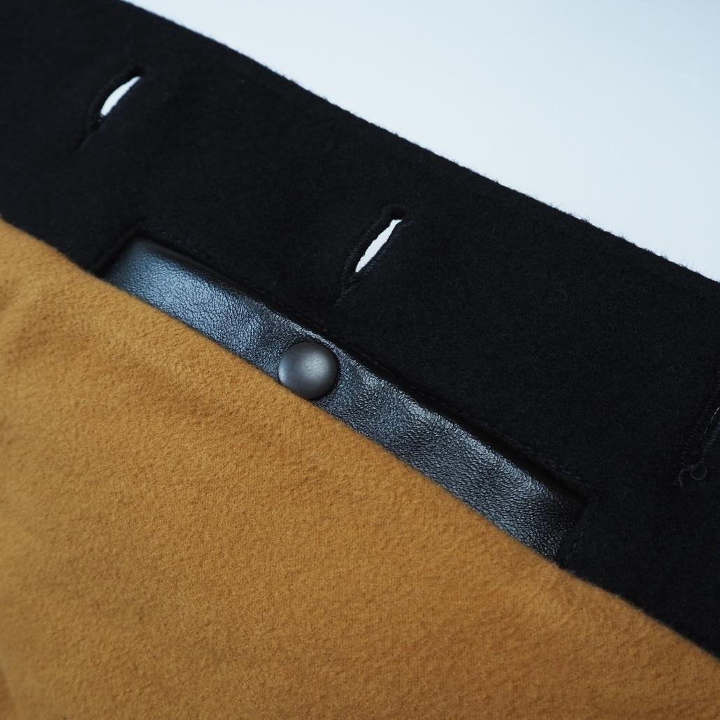 自立級肉厚 WEST RIDE HEAVY MELTON WARD JACKET