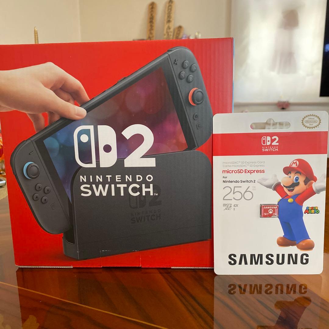Nintendo Switch2（日本語・国内専用) + Samsung SD