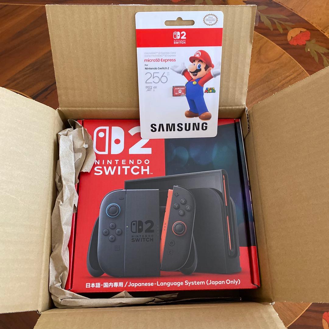 Nintendo Switch2（日本語・国内専用) + Samsung SD