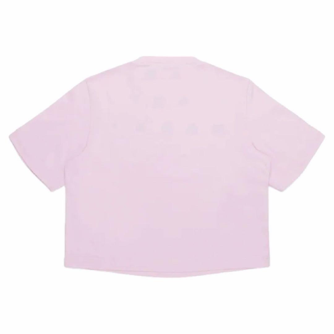 大人もOK！MARNI Kids 半袖 ロゴ クロップド Tシャツ