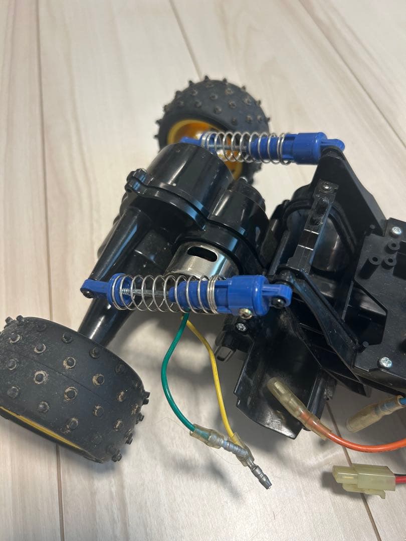 値下げ【希少】1/10 タミヤ ファイターバギー RXラジコン車体⭐️リモコン付き