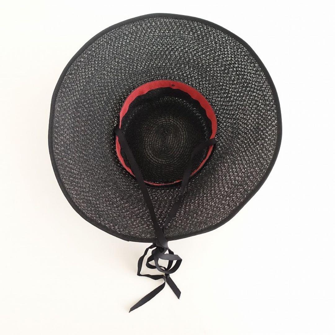 chisaki チサキ　Dian 麦わら帽子　ブラック