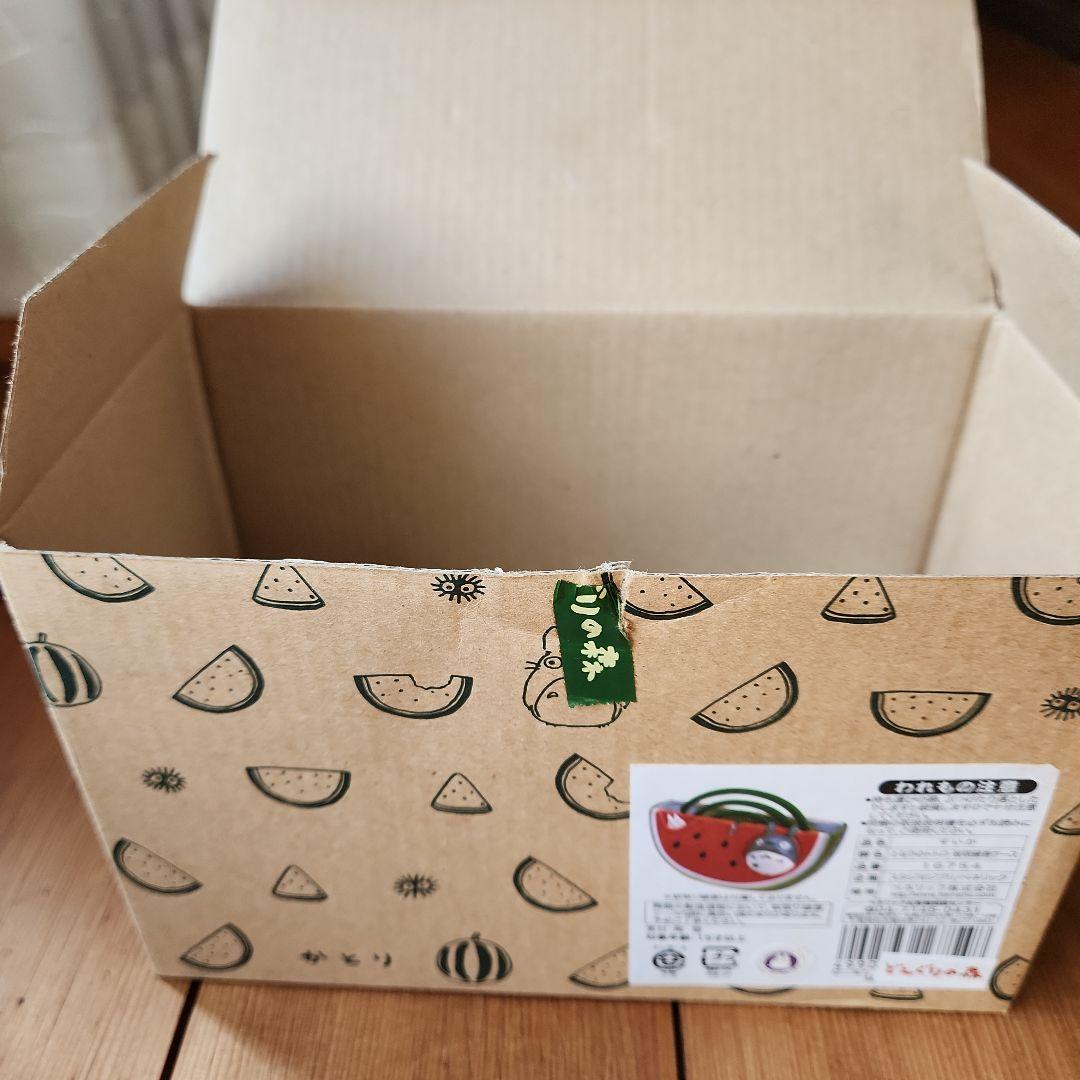 となりのトトロ　蚊取り線香ケース　すいか　かとり　ジブリ　陶器　箱付き