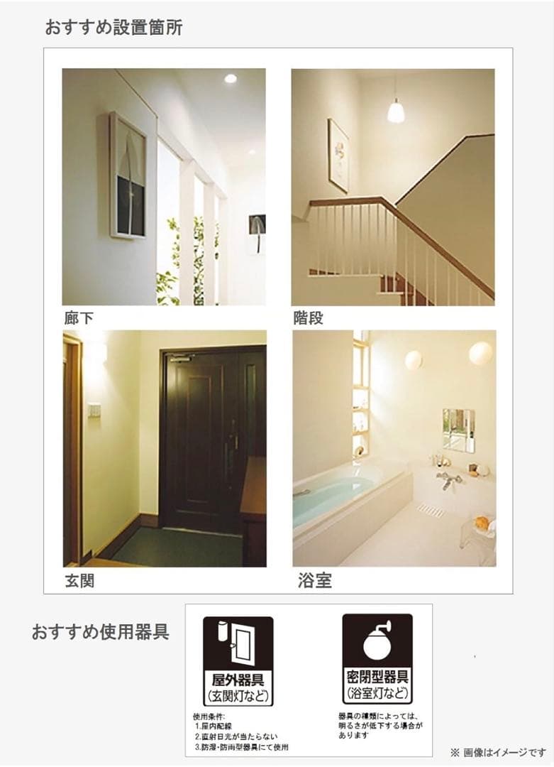 Panasonic LED電球 60形 E26 2個セット