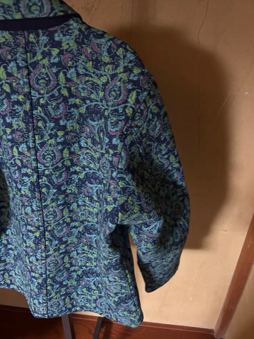 GAIJIN MADE 刺し子 チャイナジャケット カバーオール　インディゴ