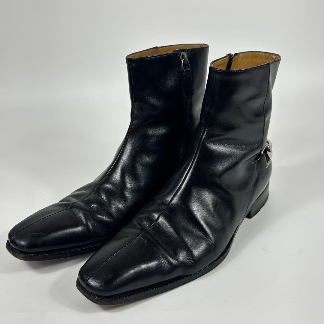 GUCCI ホースビット サイドジップブーツ 黒 箱付き