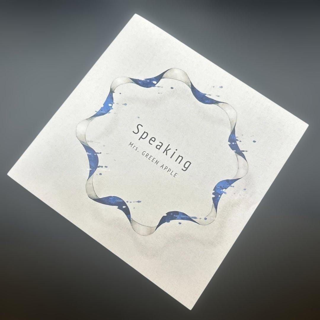 【正規品】Mrs. GREEN APPLE／speaking 初回限定盤 DVD