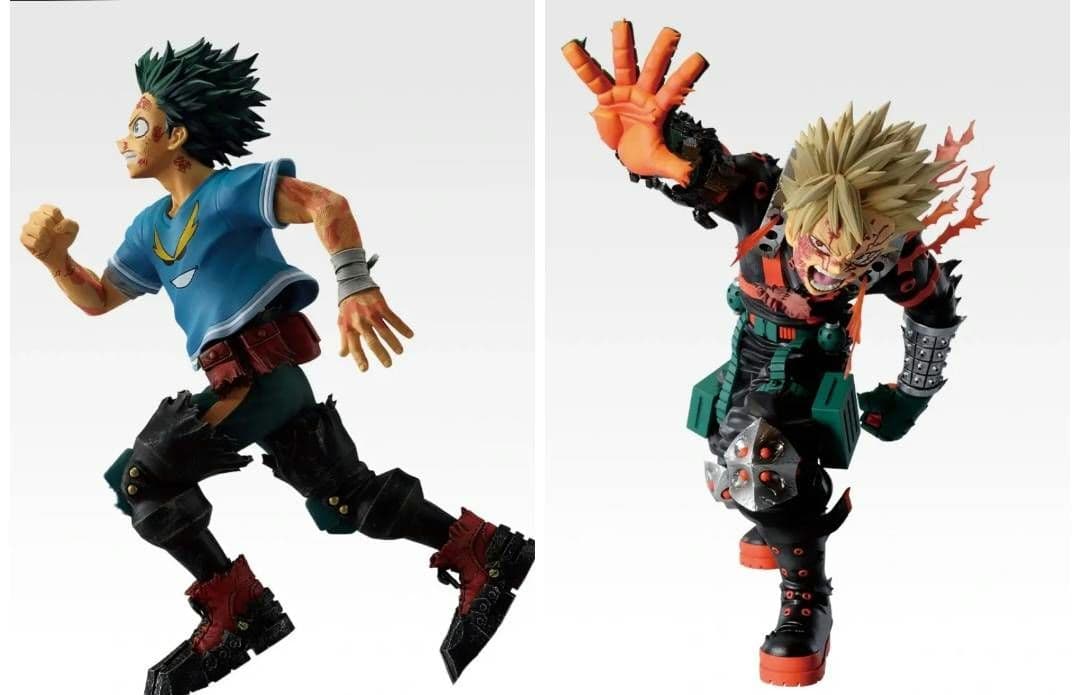 ヒロアカ 一番くじ 紡がれる想い C賞 緑谷出久 D賞爆豪勝己