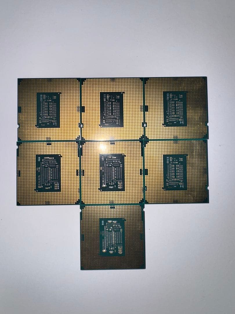 Intel CPU まとめ　i5-10500T 10505 i7-7700T