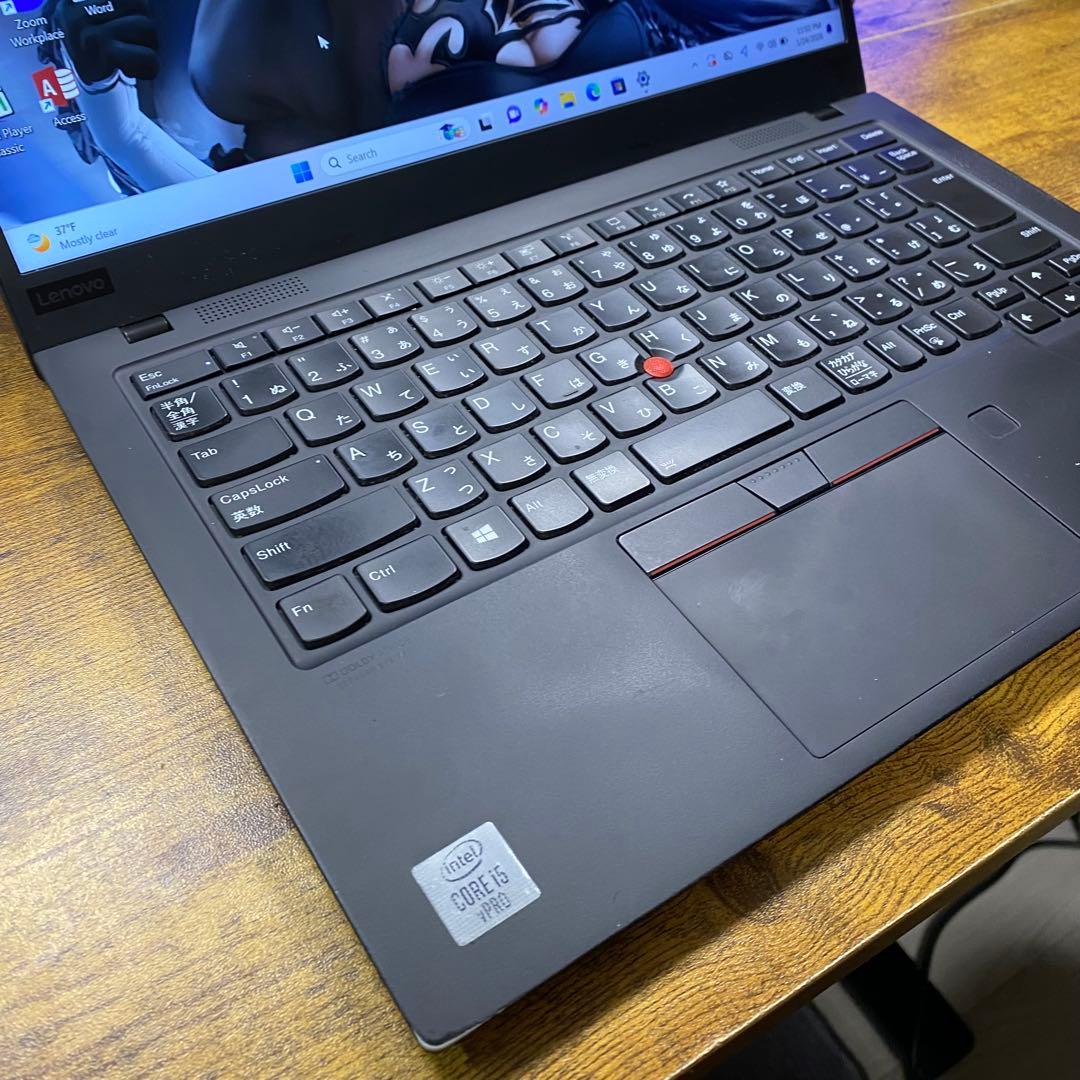 Windowsノート本体 LENOVO THINKPAD X1 CARDBON i5-10th