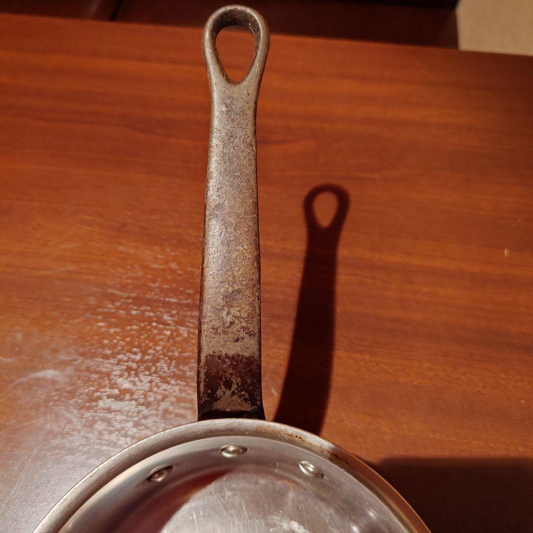 BOURGEAT 16 銅鍋　深型　片手鍋　直径約17cm　フランス　プロ