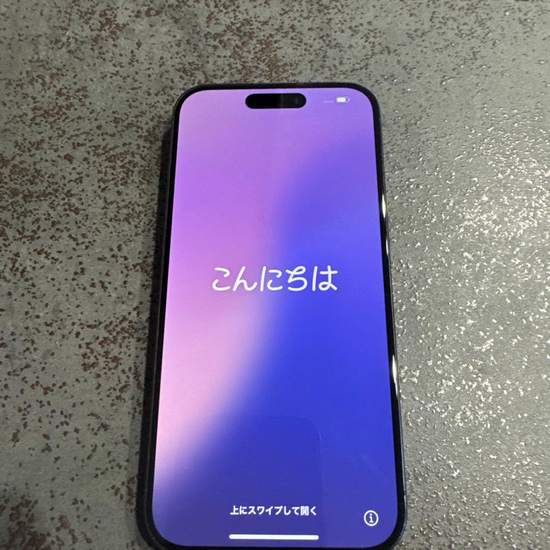 iPhone 15 pro 128GB ブルーチタニウム