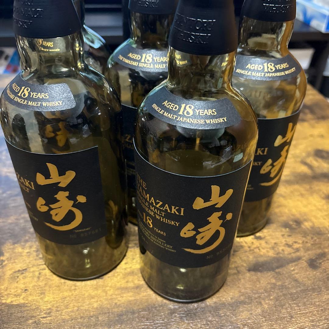 山﨑18年 白州18年　響21年、17年　空瓶　セット