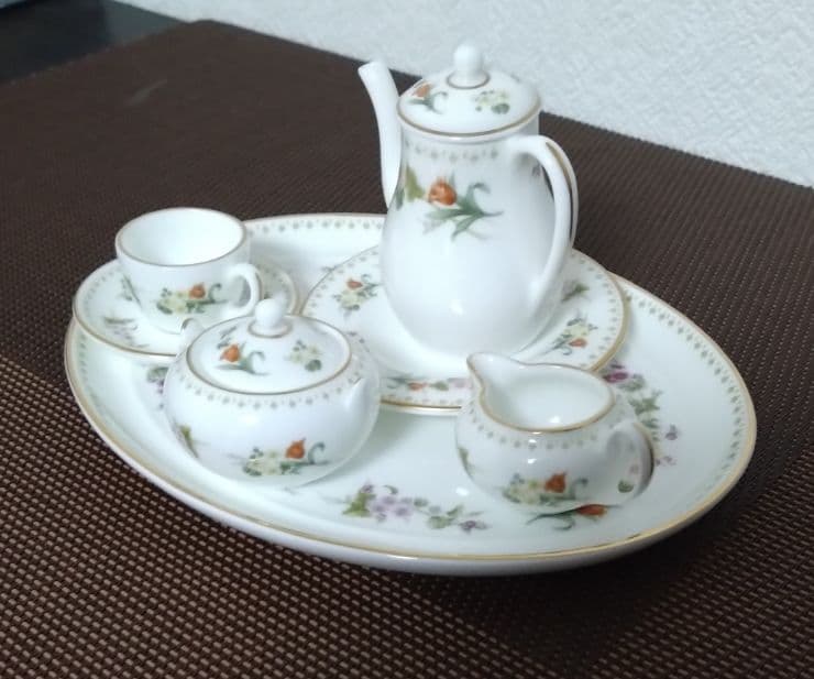 ウェッジウッド・ミラベル ミニチュアセット