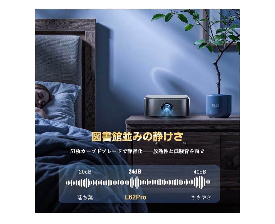 新品未使用　Lisowod uhalos プロジェクター本体