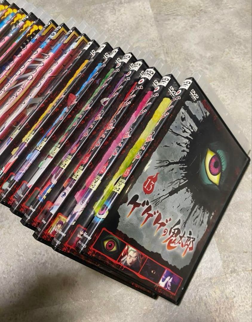 ゲゲゲの鬼太郎レンタル落ちDVD 21本