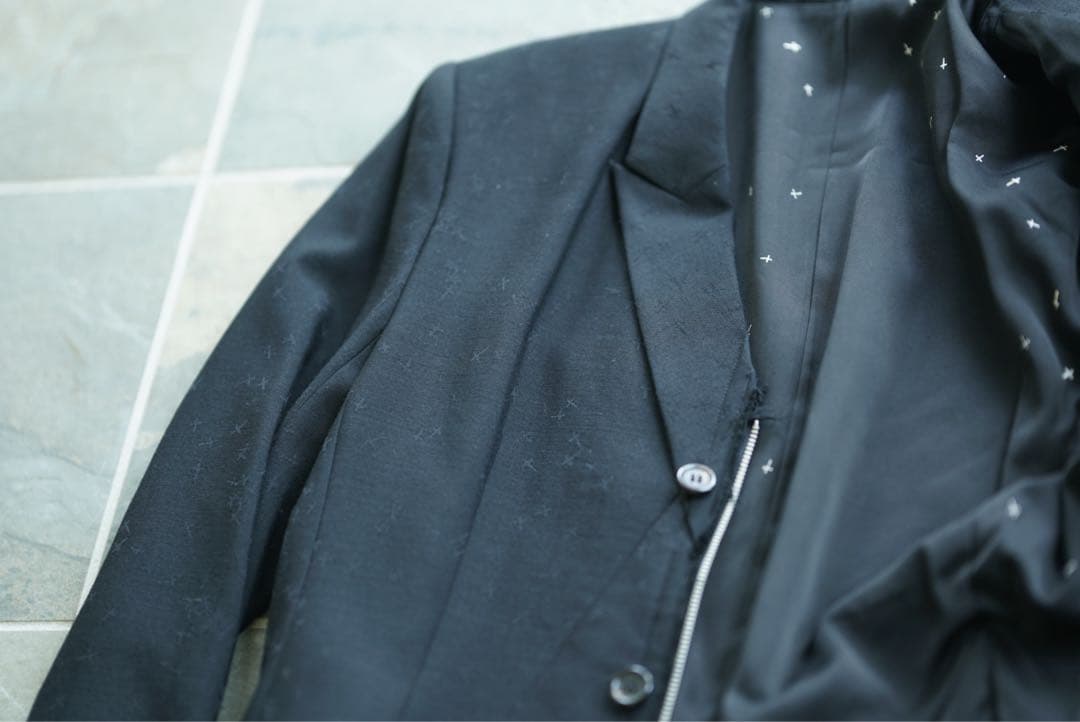 02aw undercoverism 魔女期 クロス柄 セットアップ スーツ