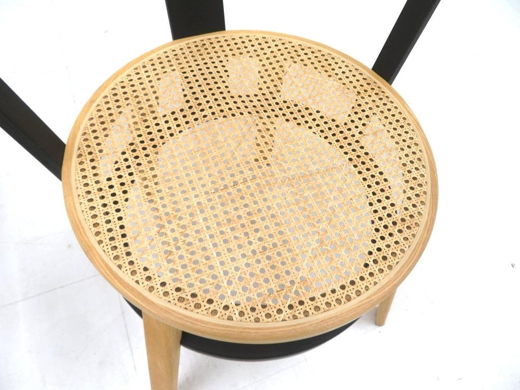 展示品　タイムアンドスタイル　オフセット　ダイニングチェア　2脚セット　北欧