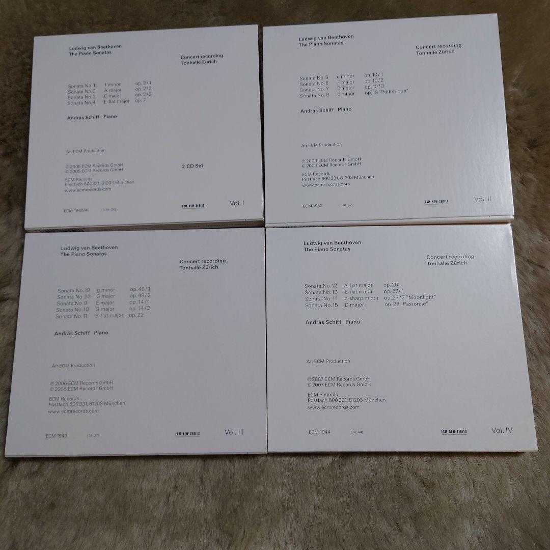 アンドラーシュ・シフ　ベートーヴェンピアノソナタ全集