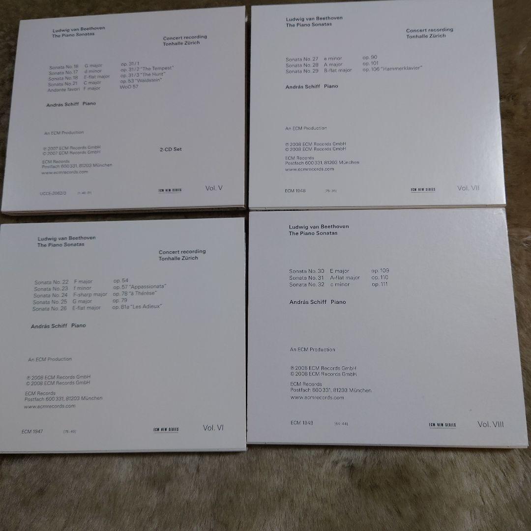 アンドラーシュ・シフ　ベートーヴェンピアノソナタ全集