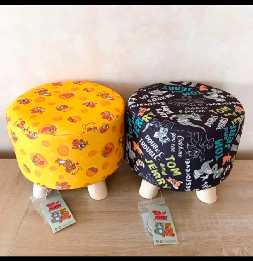 トムとジェリー くつろぎスツール 2種セット