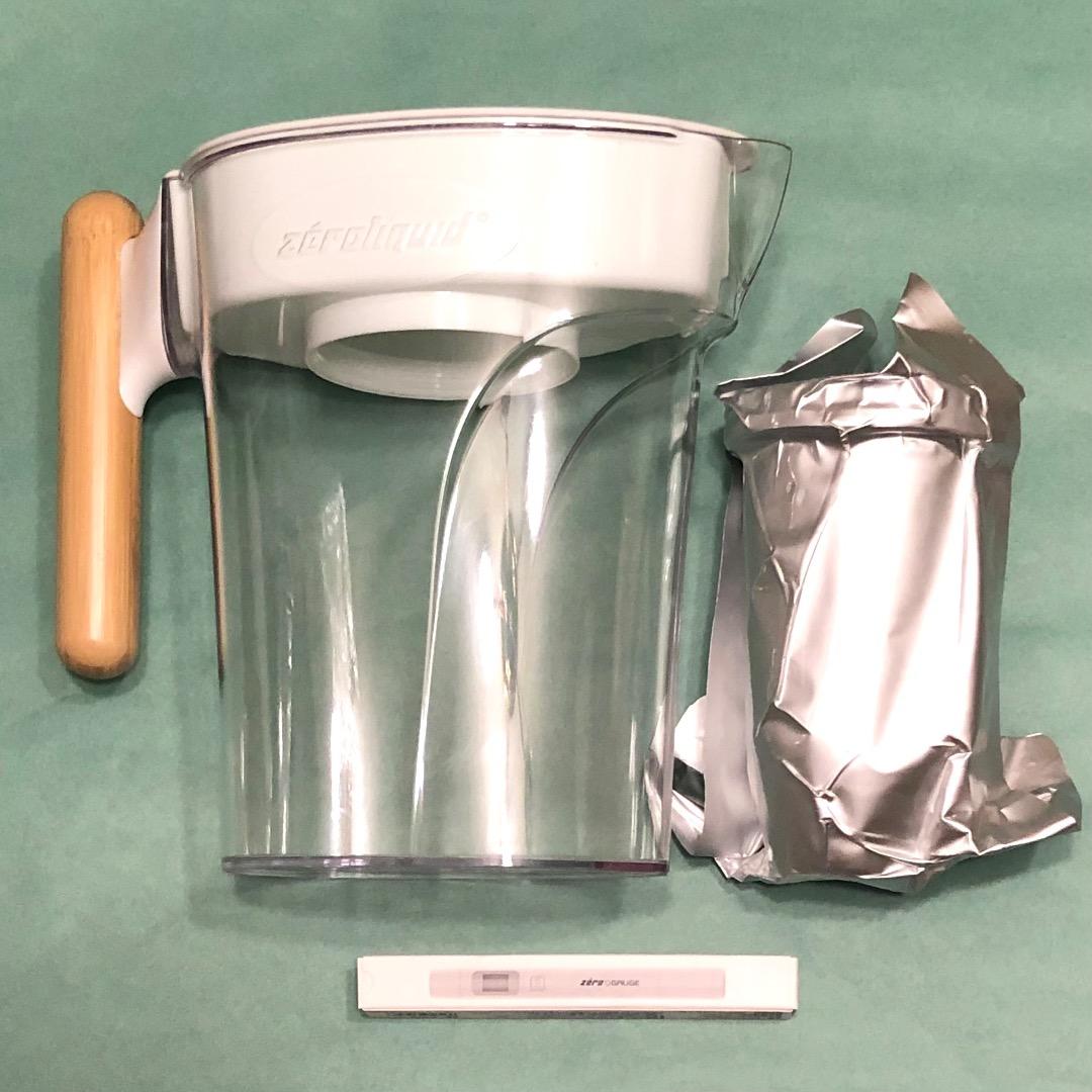 ＺＥＲＯピッチャー＊６層浄水フィルター搭載 素材の味を引き立てる純水を