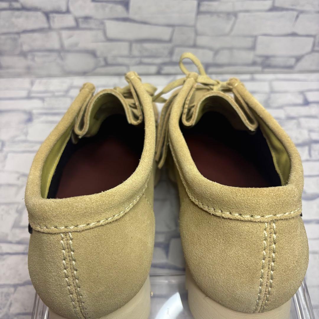 未使用級 Clarks クラークス ワラビーブーツ ゴアテックス ビブラムソール