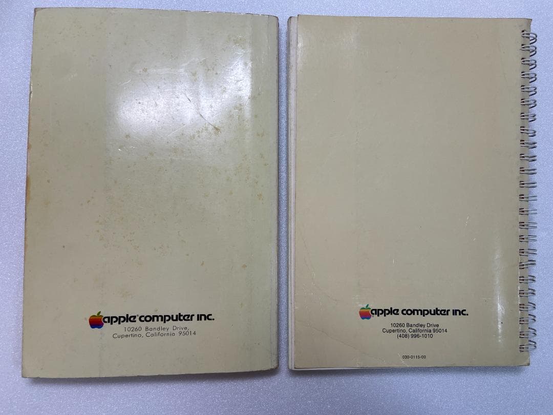 AppleII The DOS Manual 英語版＋日本語版 （中古,当時物）