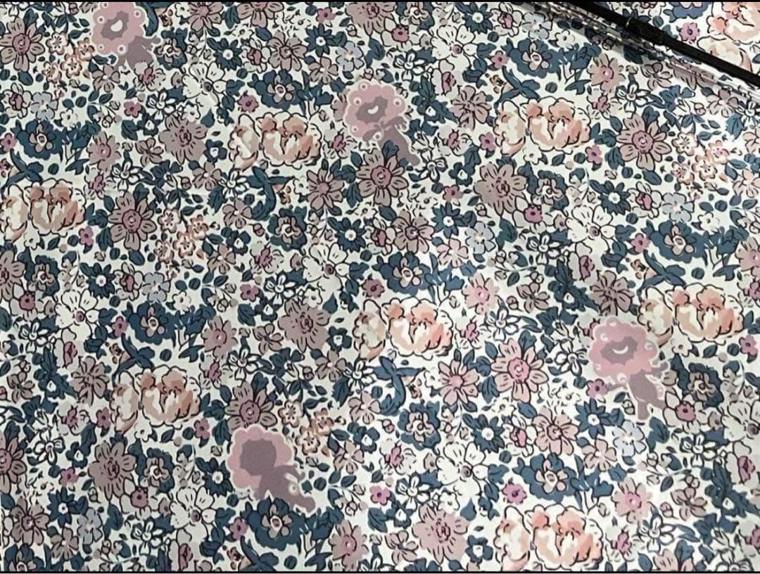 万博限定 全天候対応 ミャクミャクUVカット長傘 花柄晴雨兼用 ベージュ