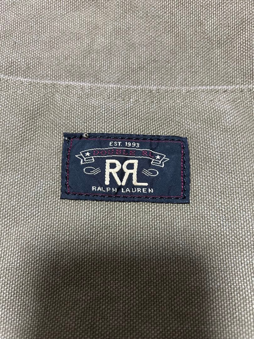 雰囲気抜群　RRL キャンバス　ダック　ショルダーバッグ　 斜め掛け