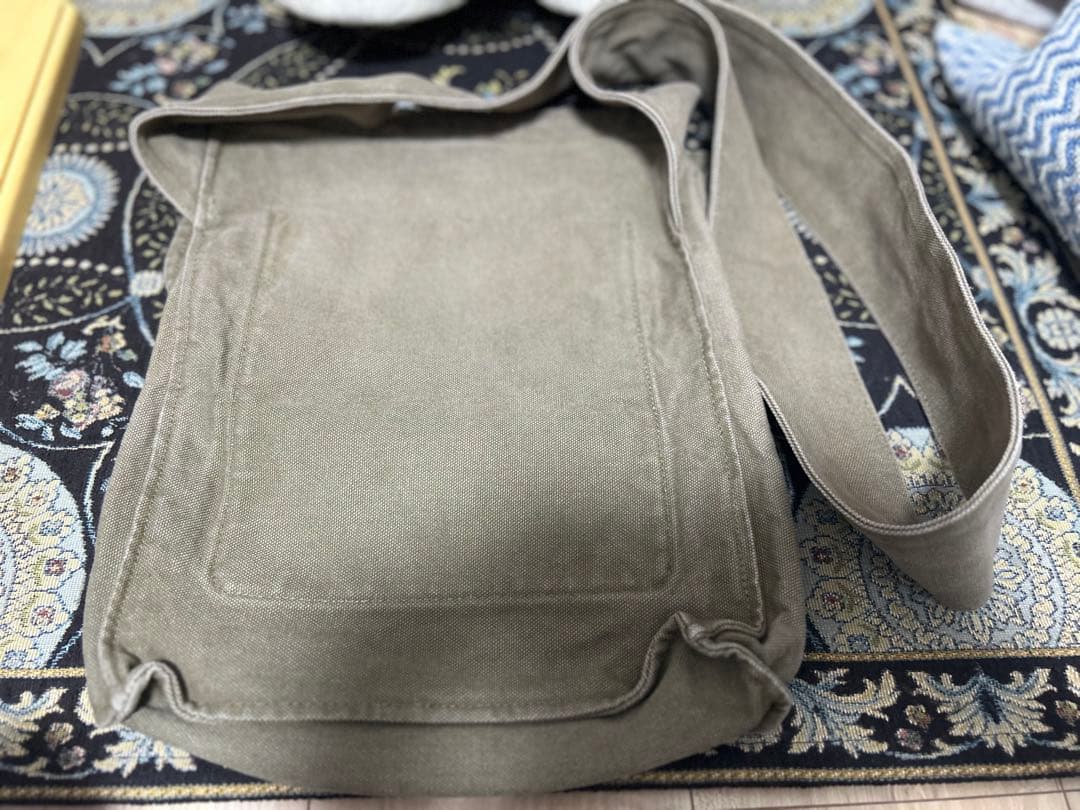 雰囲気抜群　RRL キャンバス　ダック　ショルダーバッグ　 斜め掛け