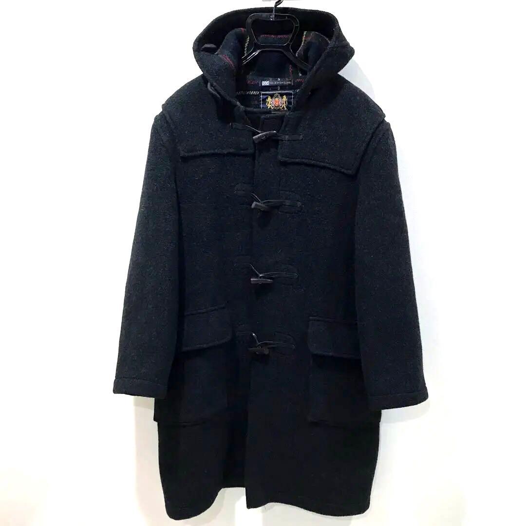 ★良品★GLOVERALL グローバーオール ダッフルコート 裏地チェック 38