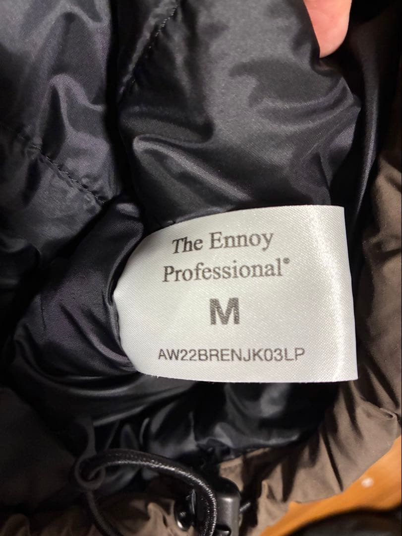 【Mサイズ】ennoy 2022AW Nylon Paddedセットアップ