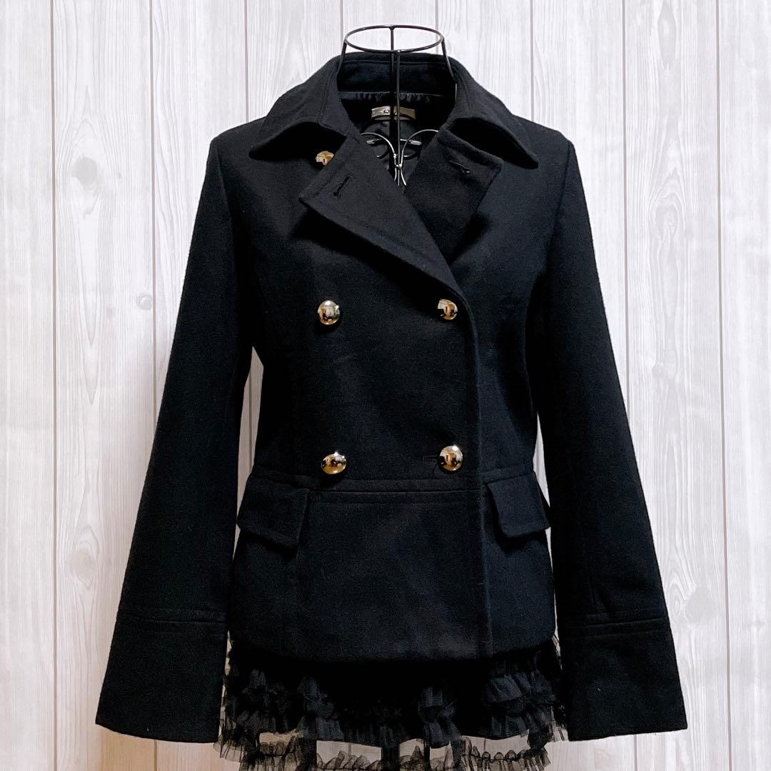 ピーコート ナポレオン 黒 平成ギャル y2k nana パンク d.i.a系