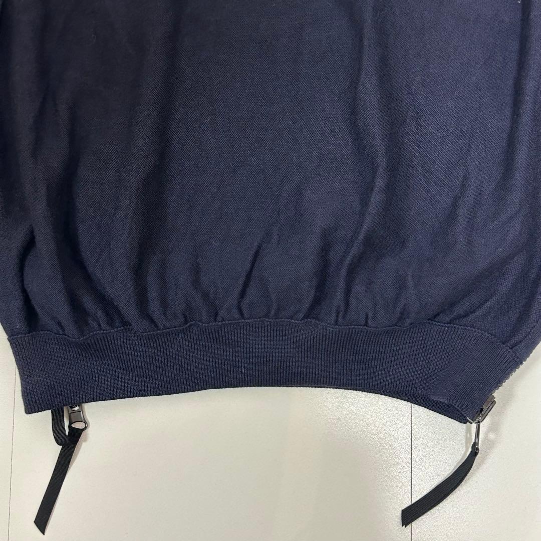 美品 ✨ カナダグース ダウンニット 6992MB 切り替え ブラックレーベル