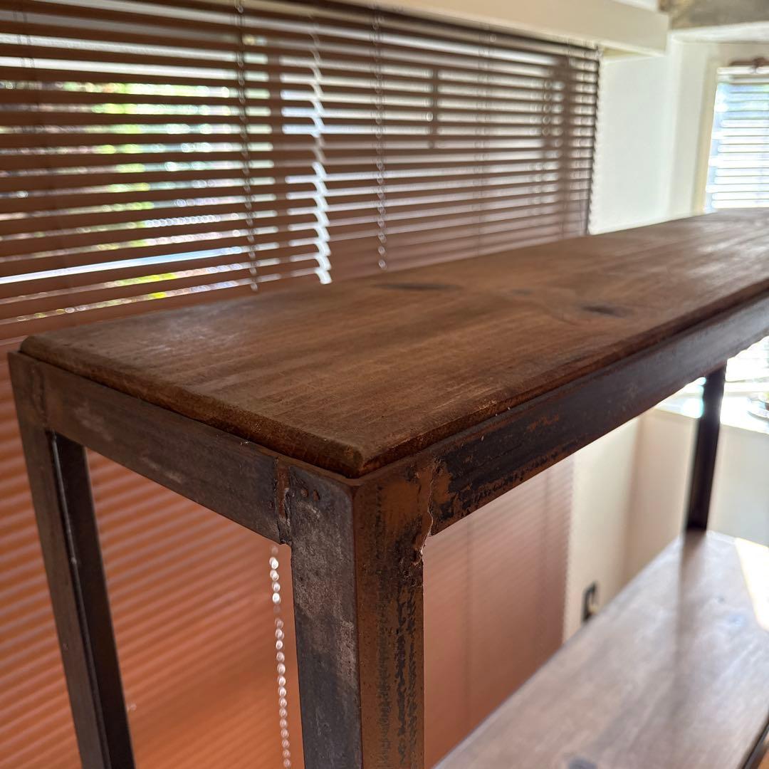 アメリカ ヴィンテージ アイアン インダストリアル ラック ビンテージ 棚 什器