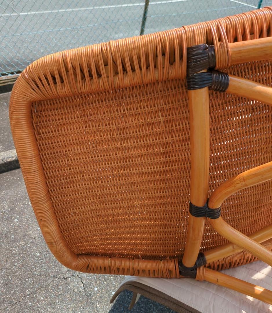 〈たのめる便・現状渡し〉ヤマカワラタン レストチェア CL-752