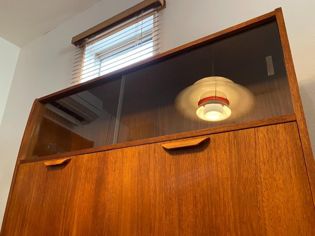 60-70s ヴィンテージ 英国 キャビネット ハイボード サイドボード仕上済