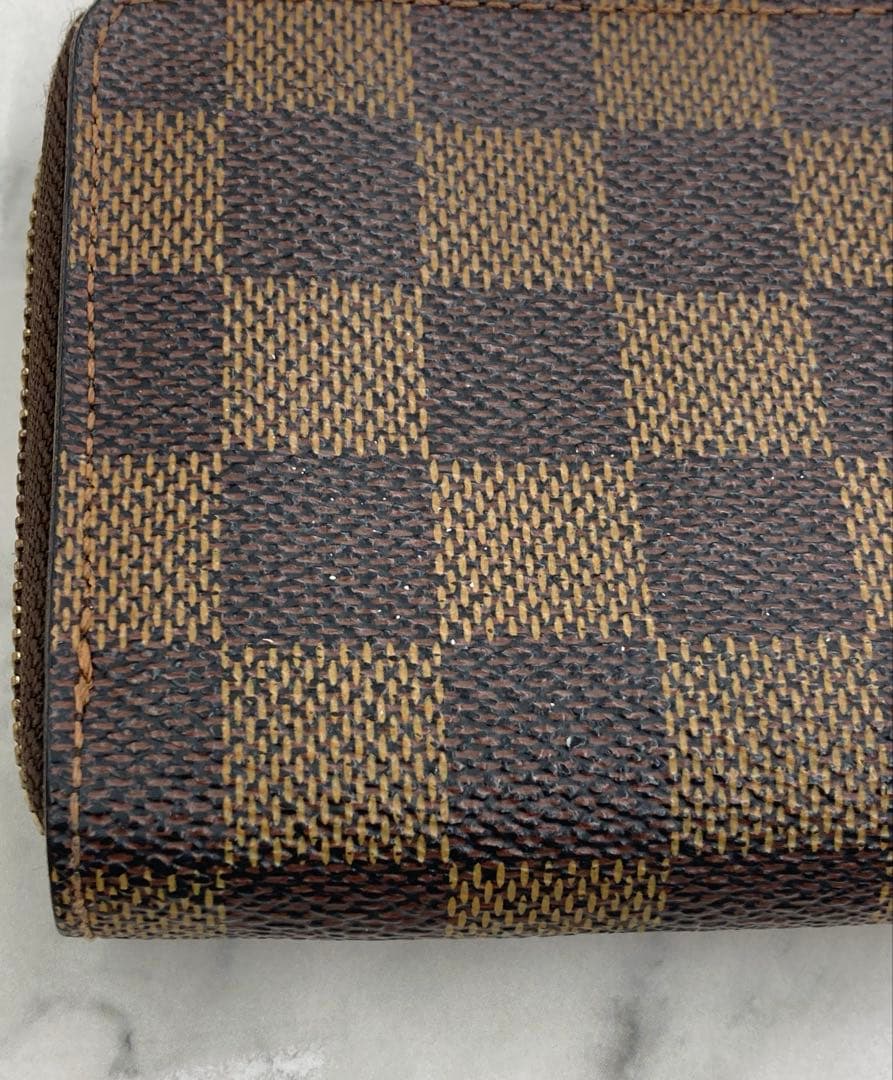 ルイヴィトン ダミエ ジッピー パース ミニ 財布 カード ケース