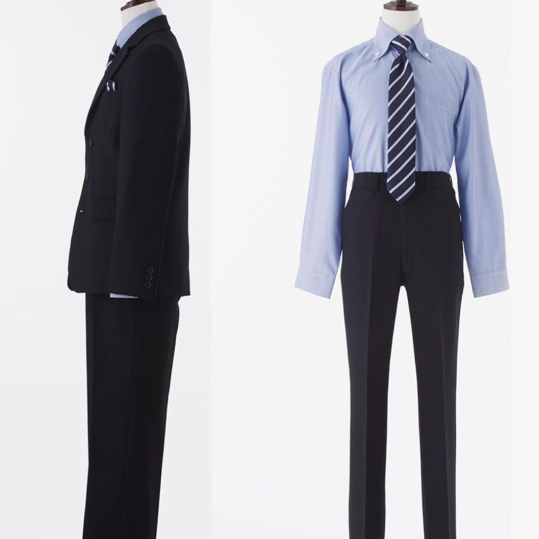 チ*ロ様 OLIVER HOUSE スーツ 男子 卒業式 【ゆったりE体サイズ】