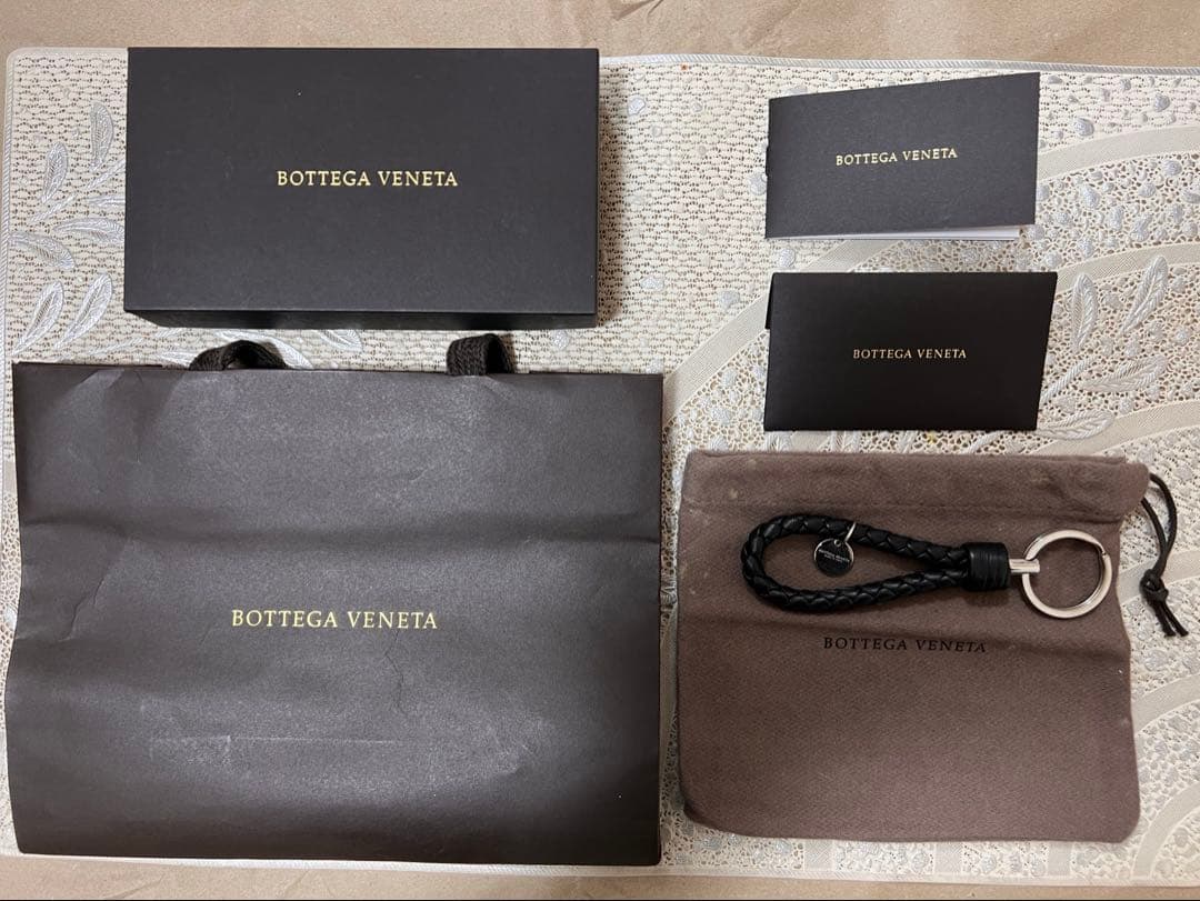 ボッテガ　レザーキーホルダー