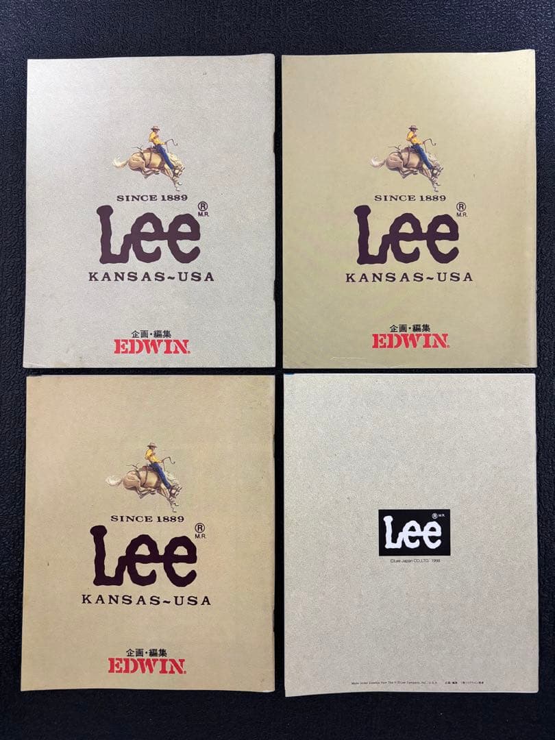 カタログ　Levi’s BOOK Lee OFFICIAL HANDBOOK