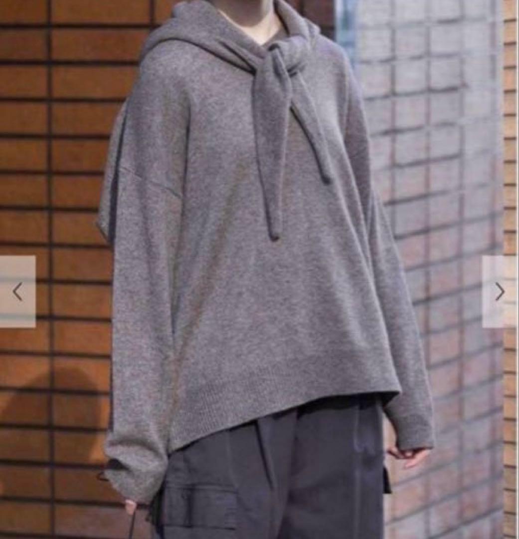 新品タグ付き　かぐれ　ヤクウールフードマフラー　アーバンリサーチドアーズ