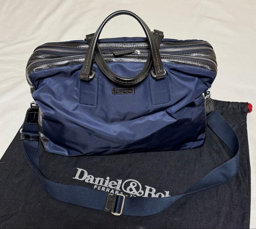 ◆イタリア製◆ダニエル＆ボブ◆美品！ショルダー付『ビジネスＢＡＧ』◆