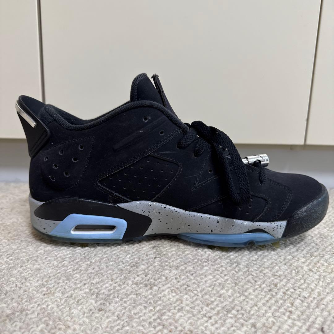 中古 Nike ナイキ Jordan ジョーダン 6 ブラック シューズ ゴルフ