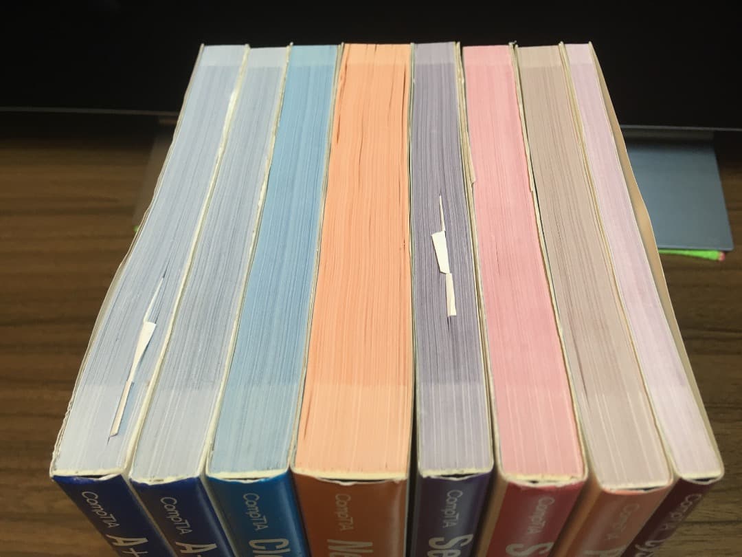 TACCompTIA資格テキスト　8冊セット