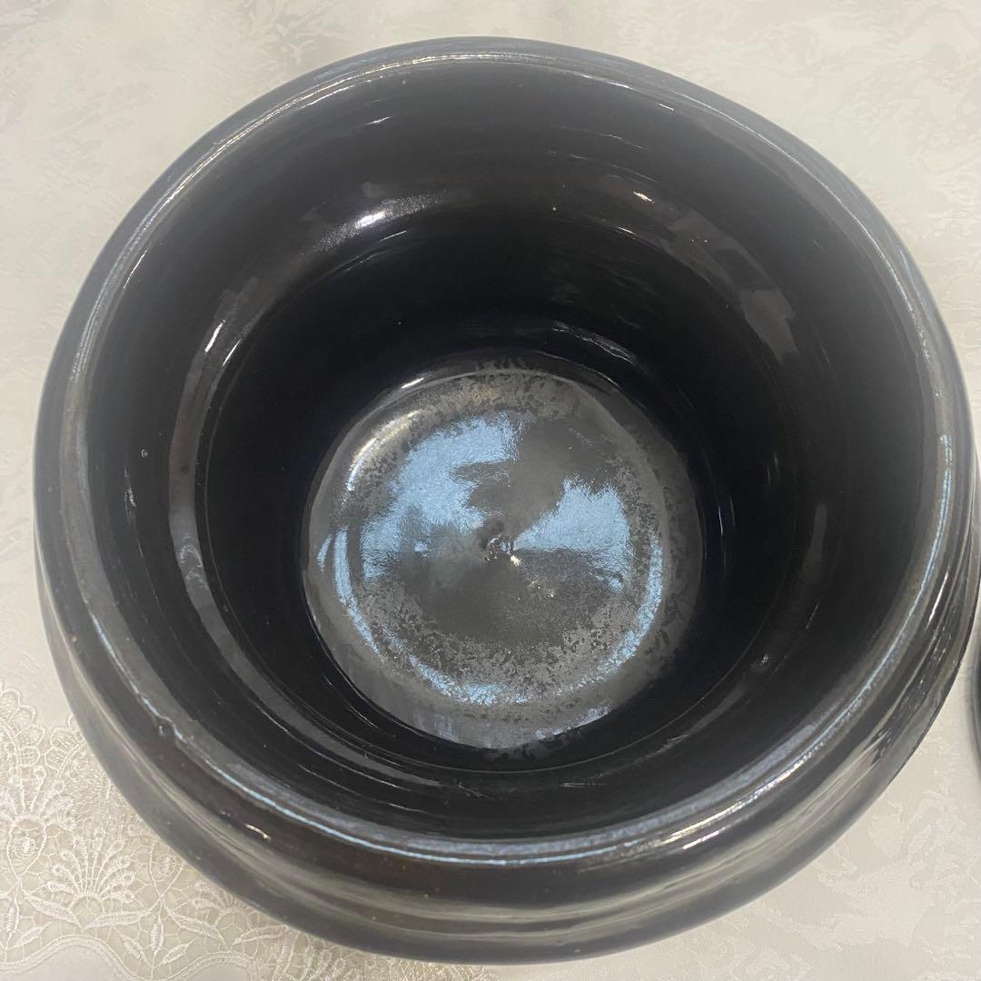 雲井窯 中川一辺陶 鴨釉きまぐれ御飯鍋 3合炊き