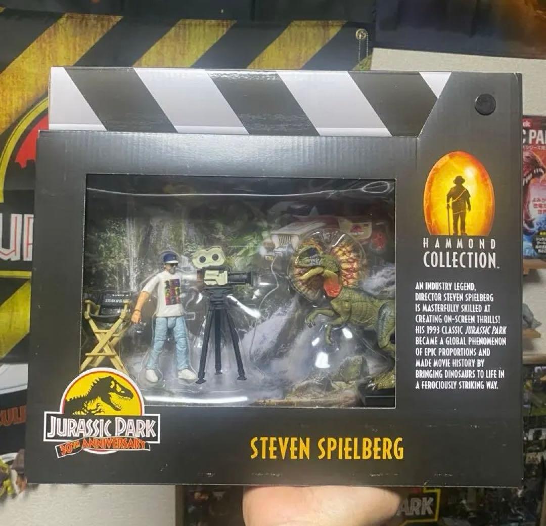 限定 マテル　ジュラシックパーク　ハモンドコレクション　スピルバーグ
